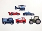 Mobile Preview: Mega Fahrzeuge doodle Set